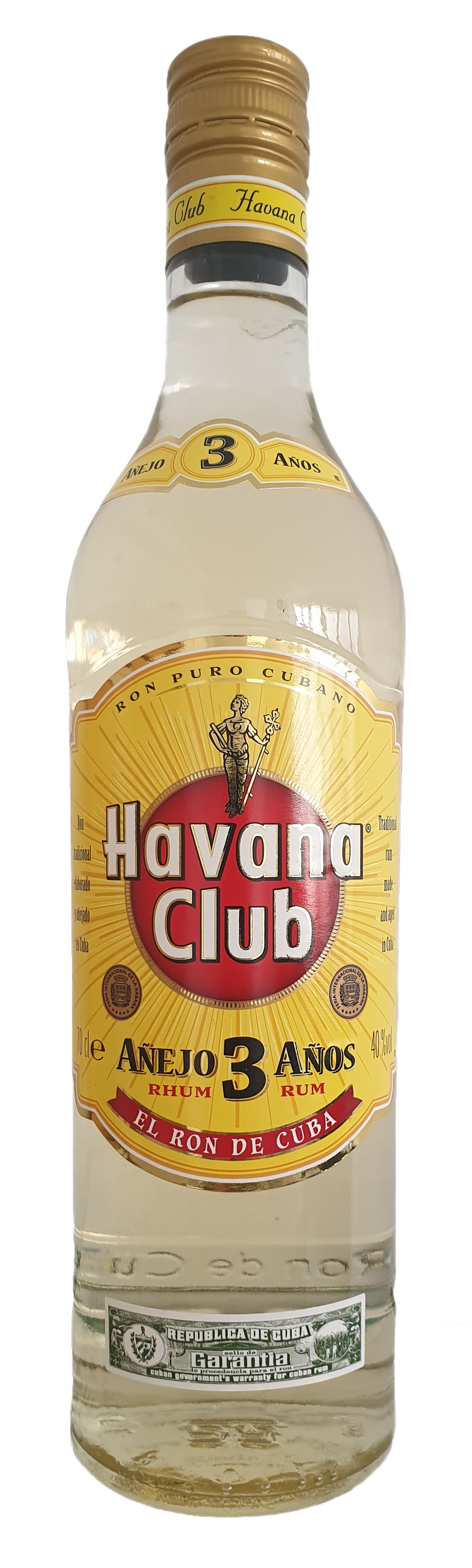 Rhum HAVANA CLUB 3 ans 70 cl