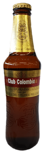 Cerveza CLUB COLOMBIA Dorada en botella 330 ml.